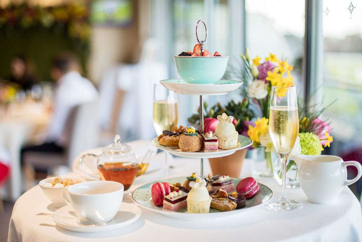 The Parade Ring Restaurant Royal Ascot Afternoon Tea designed by Ascots Gemma Amor and p Étissiäre Claire Clark 2